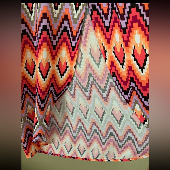 Xhilaration Bright Pink Print Swim/Beach Cover Up Pants NWOT Size S - Picture 6 of 8